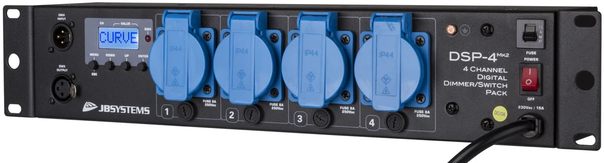 JB Systems DSP-4 4 Kanal Dimmer