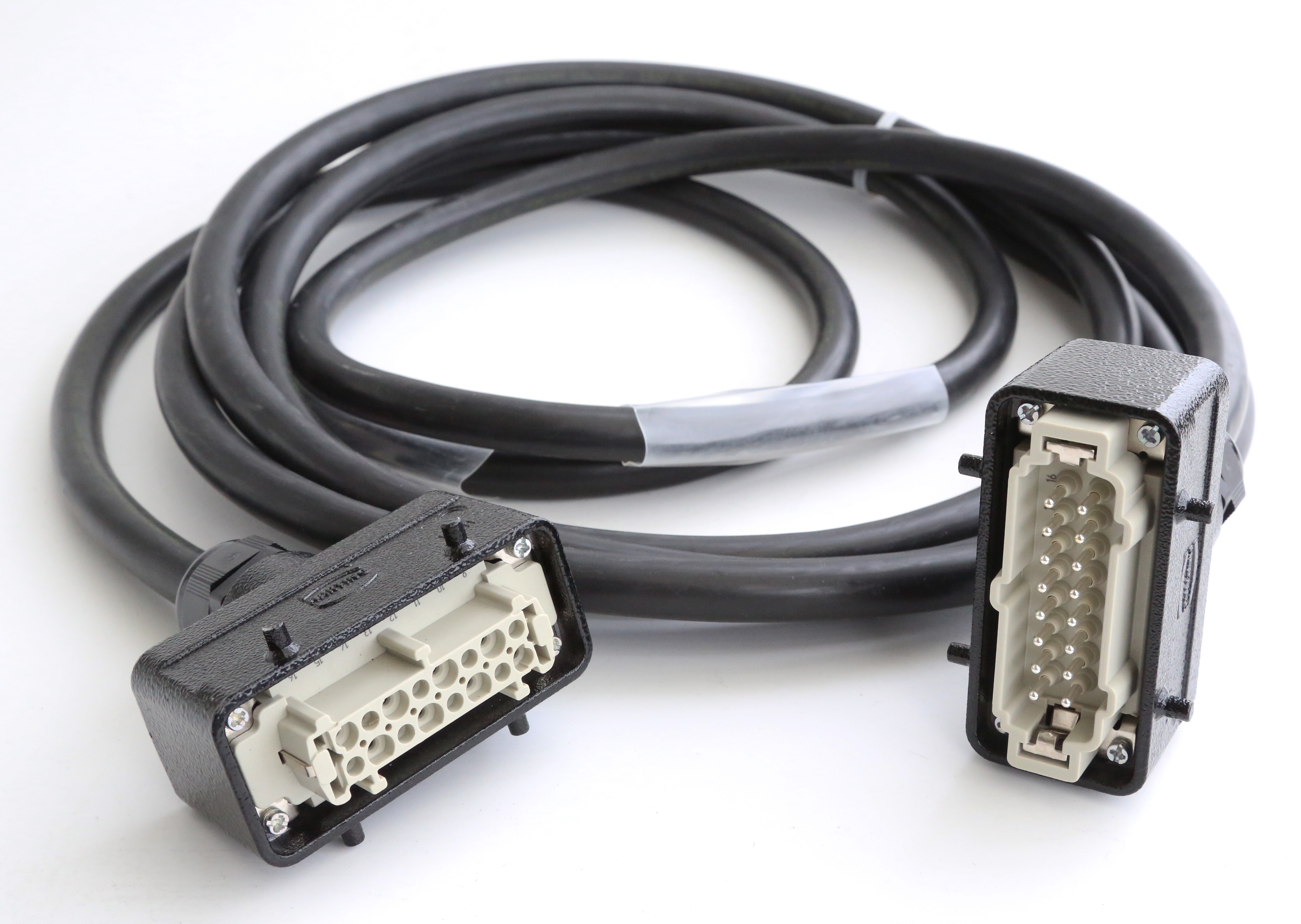 Lastkabel Harting 15m Schwarz